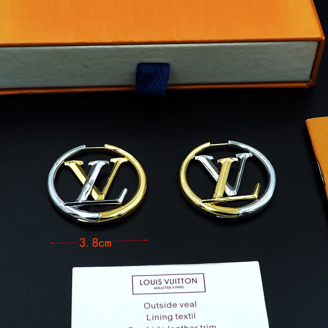 Louis Vuitton Puzzle Earrings